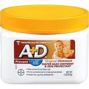 A+D Baby Diaper Rash Cream/Ointment, 16oz.
