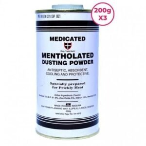 Cussons Medicated Mentholated Dusting Powder - 200g (3 Sets)