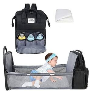 Multipurpose Foldable Baby Bed And Diaper Bag Back Pack