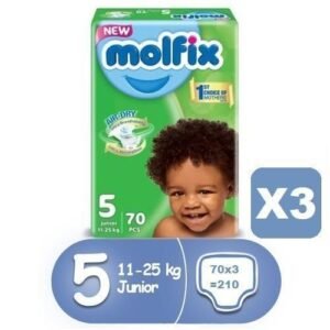 Molfix Pants Size 5 Jumbo Pack 70pcs) X 3..
