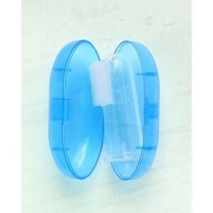 Finger Tooth Brush With Brush Case -
