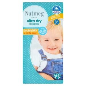 Morrisons Ultra Dry Nappies Size 5+ 64 Per Pack