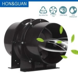 Stainless Steel Inline Duct Fan Axial Flow Exhaust