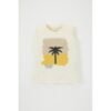 Defacto BabyBoy Casual Regular Fit Knitted Athlete - Ecru