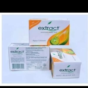 Extract Whitening Herbal Soap {With Papaya Calamansi} (3 PCS)