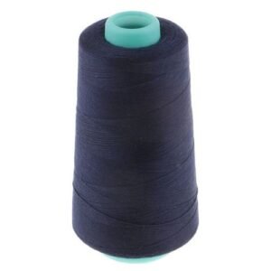 1500 Yards Polyester Sewing Thread For Jeans Bag Shoes 20s  Navy Blue
