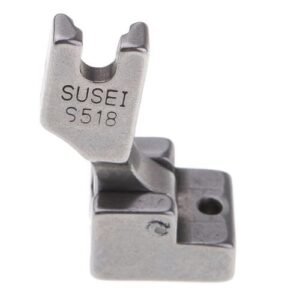 Invisible Zipper Foot Hinged High Shank For Industrial Sewing S518