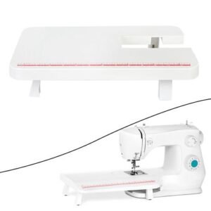 Portable Sewing Machine Board Extension Table Board White