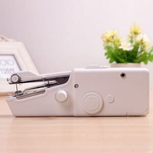 2018 Mini Portable Handheld Sewing Machines Stitch Sew Needlework Cordless Clothes Fabrics Stitch Set Electric Sewing Mach