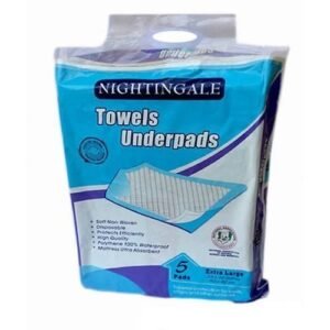 Nightingale Disposable Pad - 5 Spread Bed Pad 1 Pack