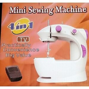 Mini Sewing Machine With Foot Pedal Electric Operated