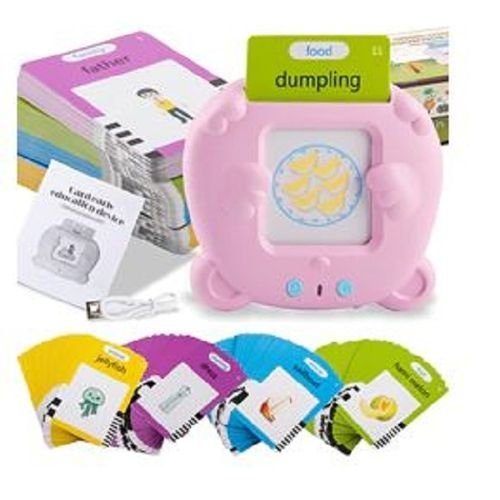 Kids Montessori Vocab Learning Talking Flash Cards