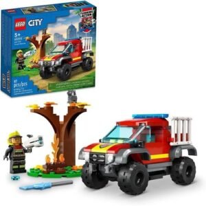 Lego City 4x4 Fire Engine Rescue Truck 60393 (97 Pcs)