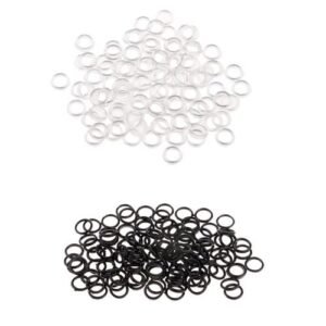 200 Pieces Nylon Bra Strap Adjuster Slider DIY Sewing
