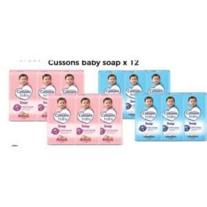 Cussons Baby 6 In A Pack Cussons Blue & Pick Baby Soap