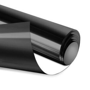 Black Craft Vinyl Roll Adhesive Permanent For Craft Signs