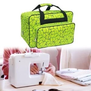 Portable Sewing Machine Carry Bag 46x23x32cm Holder Storage Green