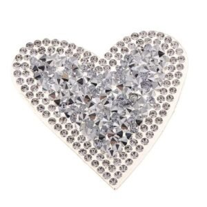 Clothes Sticker Crystal Stone  DIY Crafts Accessories Silver A