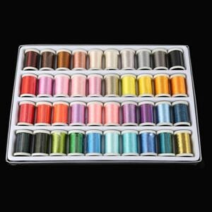 40 Lot Embroidery Thread String Reel  For Overlocking