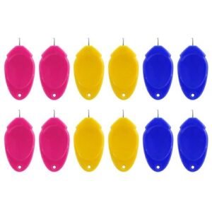 12Pcs Threader, For Hand Sewing, Small Eye Needle Threader