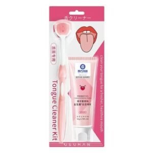 Tongue  Cleansing Gel With Silicon Tongue Scraper