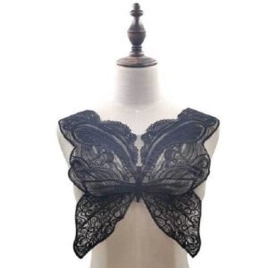 42 X 38cm Butterfly Shape Embroidery DIY Fake Collar