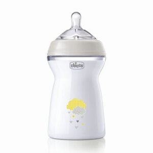 Chicco Natural Feeling Bottle 330ml, 6m+ Teat