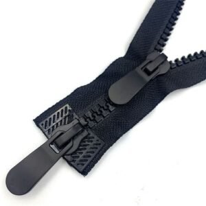 10 60-120cm Huge Two Way Separating Plastic Zippers For