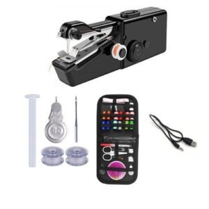 Portable  sewing machine rechargeable(USB) Mini  Sewing Machines Easy Home Electric Sewing Machine Pocket Tool