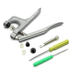 Plastic Resin Stud Press  Button Machine