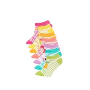 Defacto 7 Piece Girl Casual Low Cut Low Cut Socks - Karma