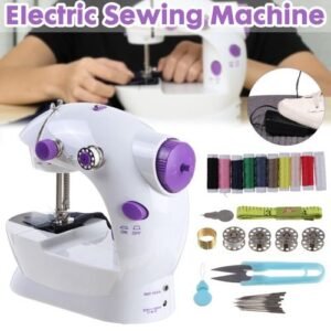 Rechargeable Portable Electric Sewing Machine Electric Multi-function Household