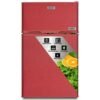 Polystar 85 Litres Double Door Refrigerator (PV-DD203R6LR) - Red