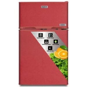 Polystar 85 Litres Double Door Refrigerator (PV-DD203R6LR) - Red