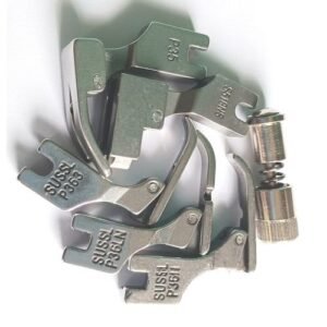 5pcs Industrial Sewing Machine Presser Foot Set Plus Change Clamp