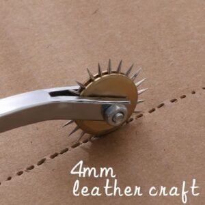 New 1X Stainless Steel Leather Paper Overstitch Wheel Gear
