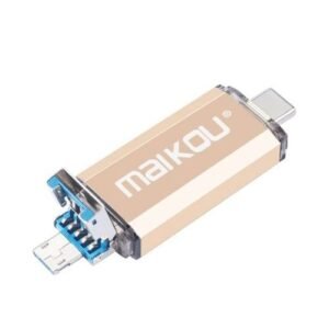 32G USB 3.0 Flash Drive Type-C&Micro USB Memory Stick For IOS/Android