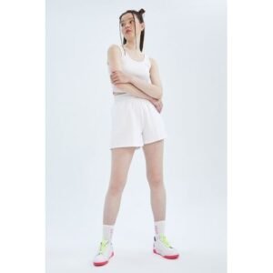 Defacto Woman SLIM FIT Knitted Short - White