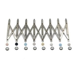 Ruler Expanding Crafting Sewing Gauge For Grommet Button Holes
