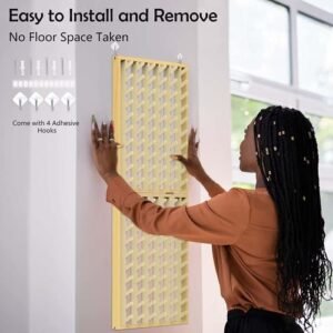 Wooden Braiding Hair Rack Hair Holder For Hair Salon
