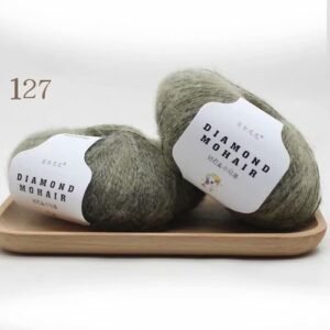 1PC=25g 166M Crocheting Acrylic Mohair Yarn For Knitting