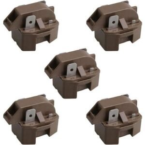 2262185 Refrigerator Freezer Compressor PTC Start Relay Replaces 10097202 WR7X194 5303007173 WR7X214 Pack of 5