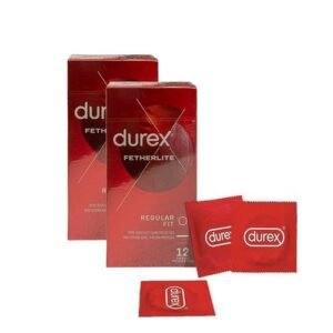 Durex Fetherlite Twin Pack Great Sensitivity Condoms
