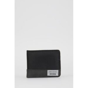 Defacto Man Casual Wallet - Black