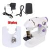 Household Night Light Hand Tool Foot Pedal Straight Line Mini Two Thread Kit Portable Sewing Machine Electric Hand Table