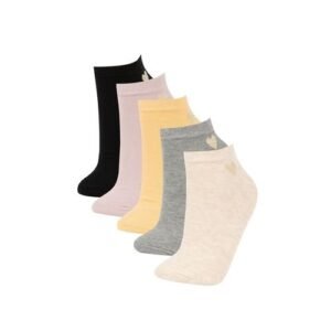 Defacto 5 Piece Woman Casual Low Cut Low Cut Socks - Karma