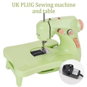 Small Sewing Machine Mini Machines For Home Electric Household Portable DIY Manual Repair Double