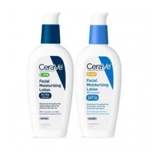 Cerave AM And PM SPF 30 Facial Moisturizing Lotion, 3oz Each
