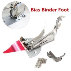 INDUSTRIAL SEWING MACHINE BIAS BINDER FOOT, Tape Size 36 Mm WORKS ON BROTHER +
