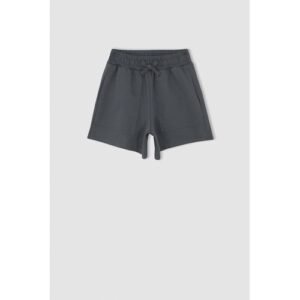 Defacto Girl Knitted Short - Grey
